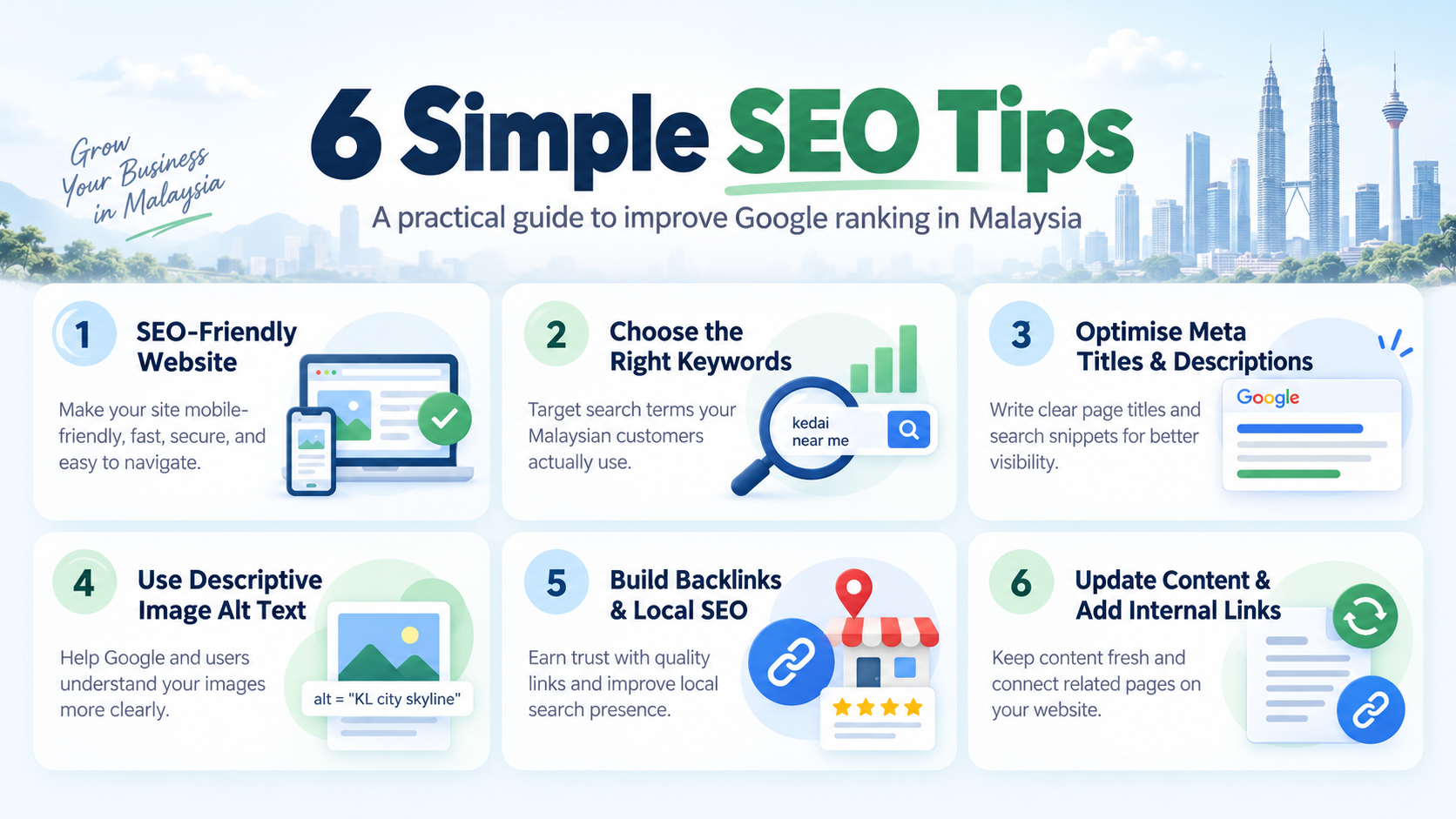 6 simple SEO Tips