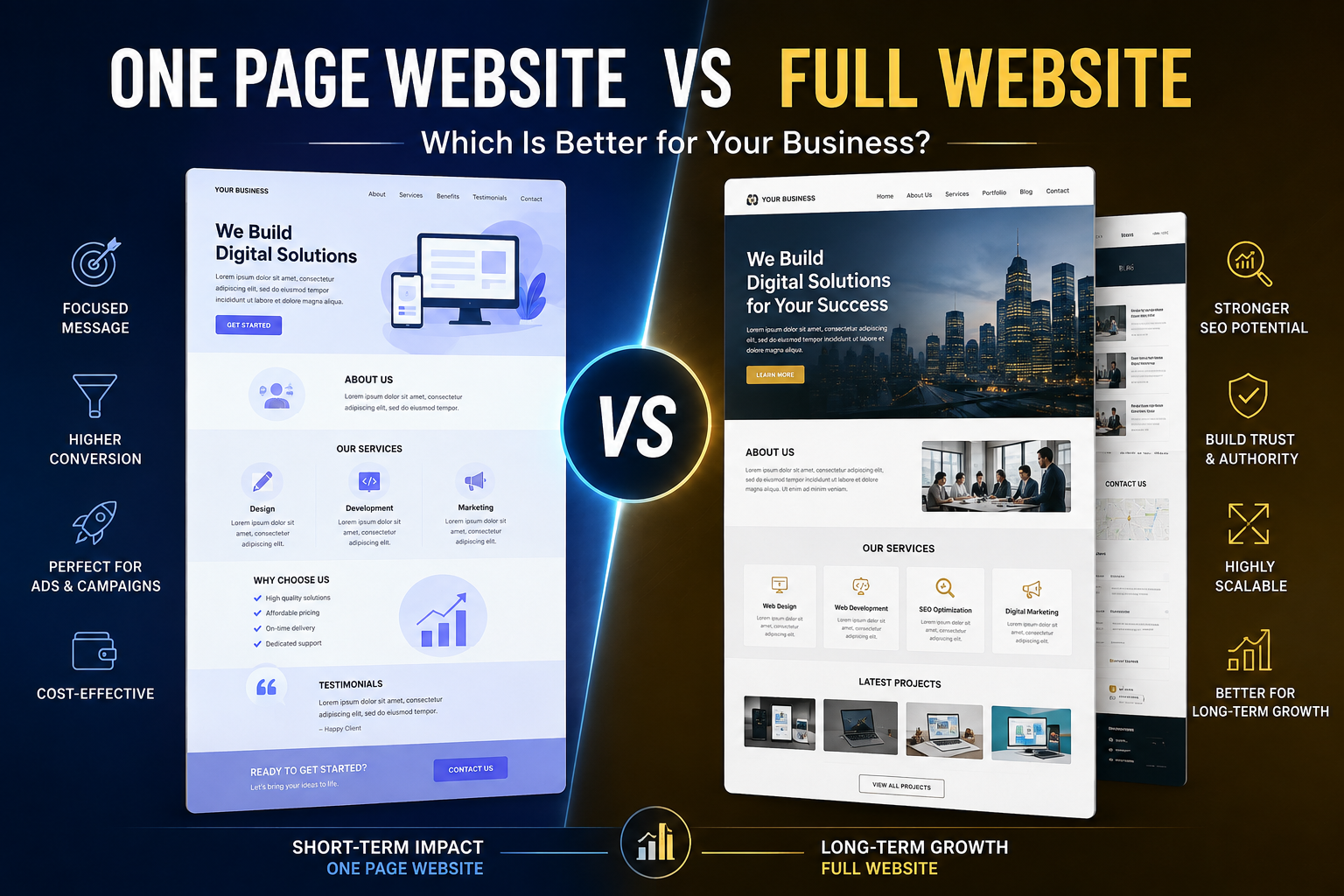 What Are the Disadvantages of a One-Page Website