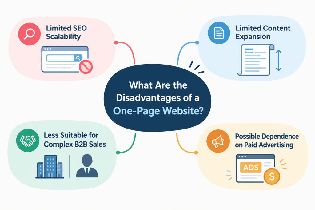 What Are the Disadvantages of a One-Page Website?