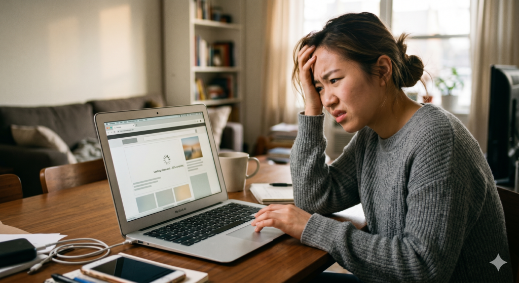 Slow loading website