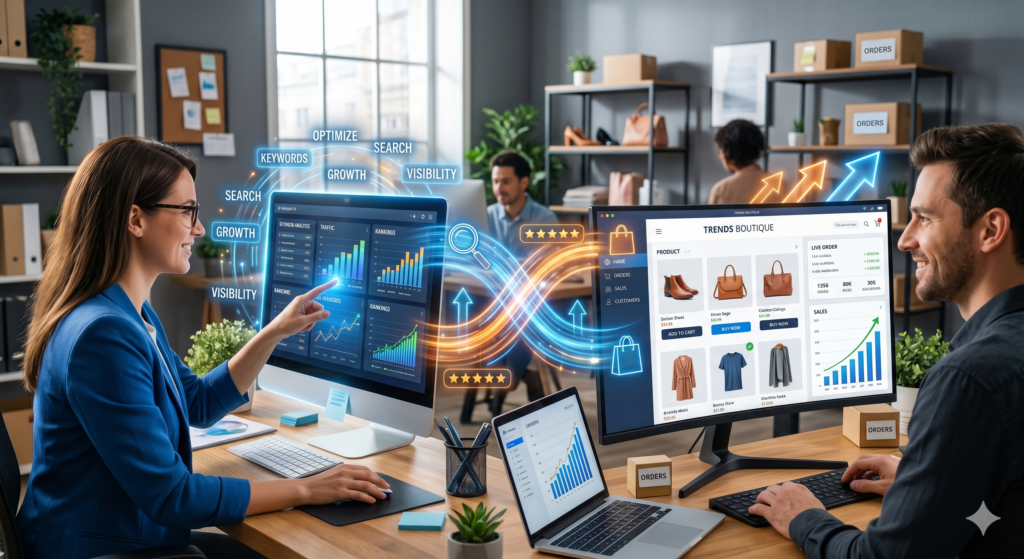 SEO and E-Commerce Work Together