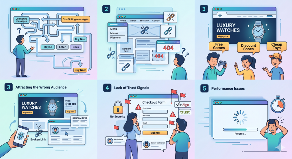 5 Critical Reasons Your Website Isn't Converting