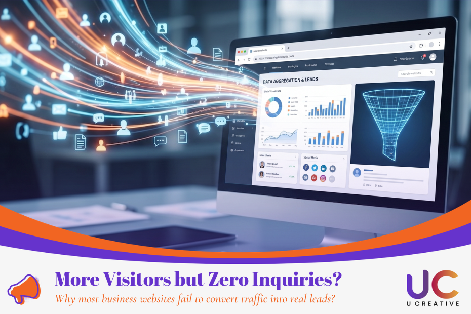 More Visitors but Zero Inquiries