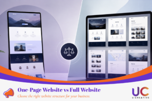 UC_One-Page vs Full Website