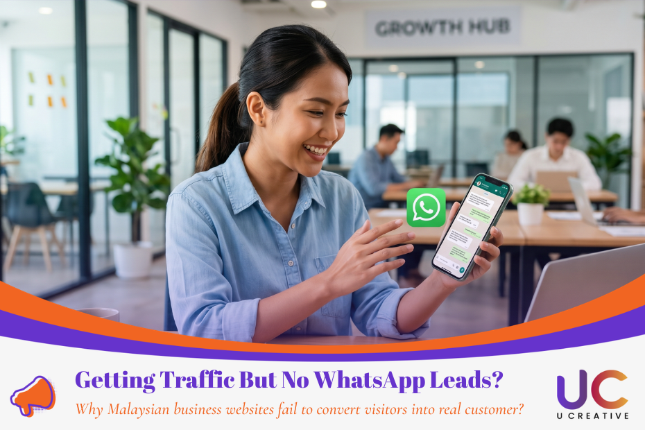 Getting traffic but no whatsapp leads