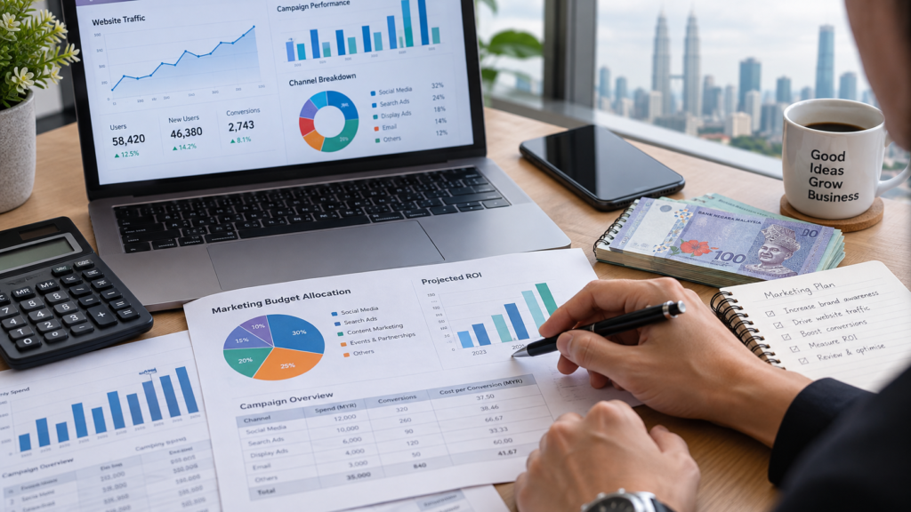 marketing budget for SME business in Malaysia